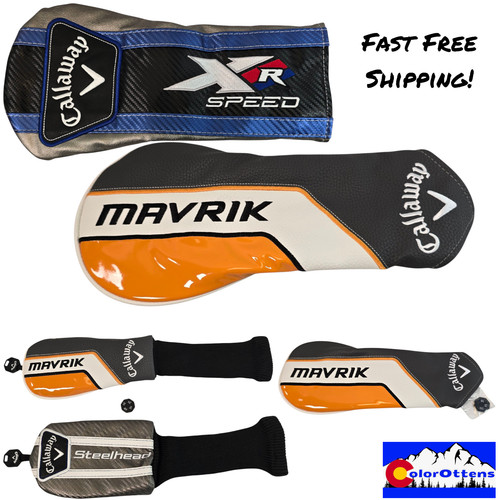 Assorted callaway head covers - callaway,